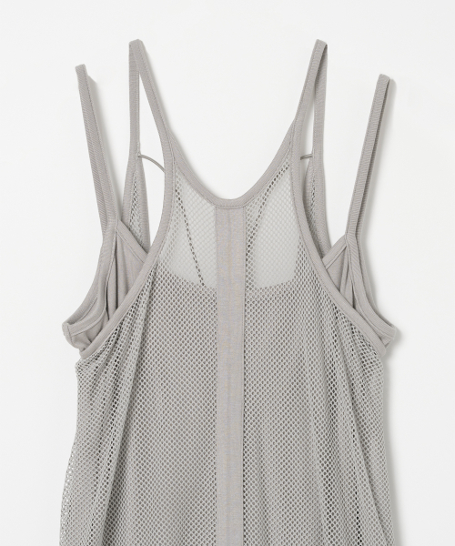 MILLO WOMEN（ミロウーマン）の「メッシュバックストリングジャージドレス[ライトグレー]（ワンピース・レディース・その他・SMALL/MEDIUM）」の5枚目の写真