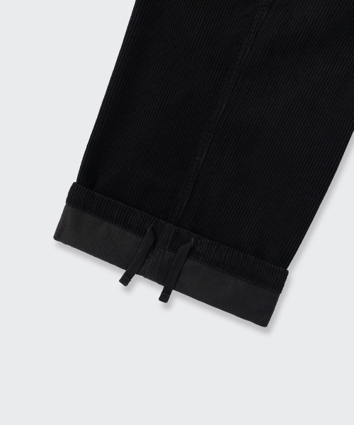 MUSINSA STANDARD（ムシンサスタンダード）の「コーデュロイパラシュートカーゴパンツ[ブラック]（その他パンツ・メンズ・その他・40/38/42/36/34/28/29/32/30/31/33/26/27）」の6枚目の写真