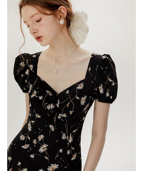 SINCETHEN(シンスゼン)の「ブラックデイジーロングワンピース(ワンピース・レディース・その他・SMALL/MEDIUM/LARGE)」の10枚目の写真