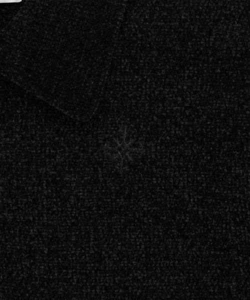 SLOWACID（スローアシッド）の「ベルベットソリッドPKニット[ブラック]（ニット/セーター・レディース・その他・SMALL/MEDIUM/LARGE）」の3枚目の写真