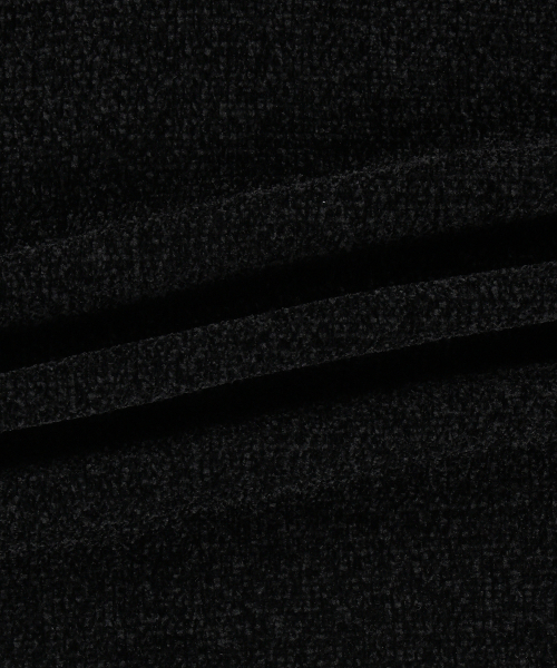SLOWACID（スローアシッド）の「ベルベットソリッドPKニット[ブラック]（ニット/セーター・レディース・その他・SMALL/MEDIUM/LARGE）」の4枚目の写真
