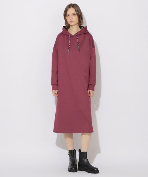 CB CRESTBRIDGE（シービークレストブリッジ）の「【Meシリーズ】フーディーワンピース（ワンピース・レディース・ダークネイビー/ブラック/レッド系その他4・S/M）」の8枚目の写真