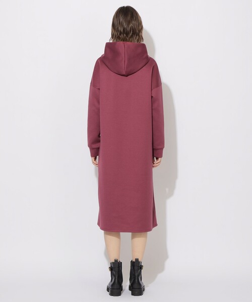 CB CRESTBRIDGE（シービークレストブリッジ）の「【Meシリーズ】フーディーワンピース（ワンピース・レディース・ダークネイビー/ブラック/レッド系その他4・S/M）」の10枚目の写真