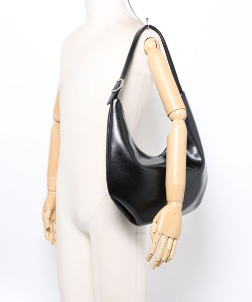 Scrap Book（スクラップブック）の「【LUMEN】MOSSY HOBO BAG（トートバッグ・レディース・ブラック/ベージュ・FREE）」の6枚目の写真