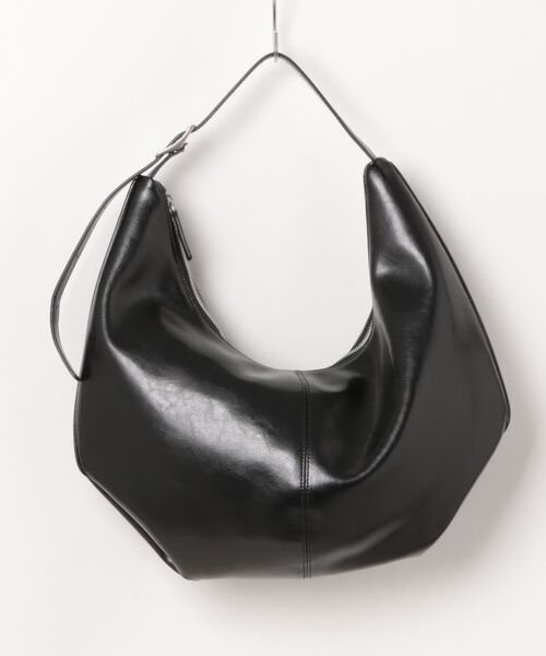Scrap Book（スクラップブック）の「【LUMEN】MOSSY HOBO BAG（トートバッグ・レディース・ブラック/ベージュ・FREE）」の10枚目の写真