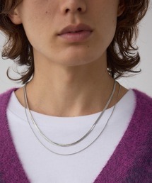 AZUL by moussy | 2連チェーンネックレス(ネックレス)