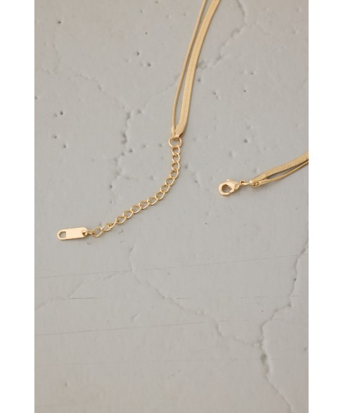 AZUL by moussy（アズールバイマウジー）の「2連チェーンネックレス（ネックレス・メンズ・ゴールド/シルバー・FREE）」の11枚目の写真