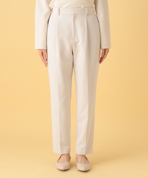 Elura（エルーラ）の「≪入卒/セレモニー/通勤≫ダブルクロステーパードパンツ/603845（スラックス・レディース・ネイビー/ブラック/アイボリー・FREE(S)/LARGE/MEDIUM）」の13枚目の写真