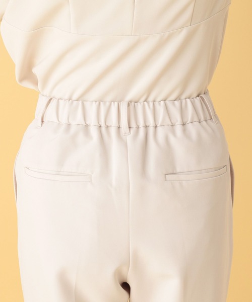 Elura（エルーラ）の「≪入卒/セレモニー/通勤≫ダブルクロステーパードパンツ/603845（スラックス・レディース・ネイビー/ブラック/アイボリー・FREE(S)/LARGE/MEDIUM）」の19枚目の写真