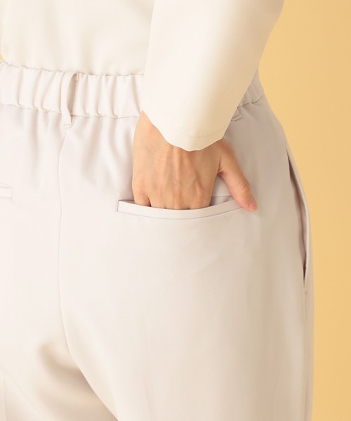 Elura（エルーラ）の「≪入卒/セレモニー/通勤≫ダブルクロステーパードパンツ/603845（スラックス・レディース・ネイビー/ブラック/アイボリー・FREE(S)/LARGE/MEDIUM）」の20枚目の写真