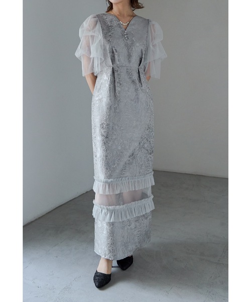 niana(ニアナ)の「ラメレースパンプス ストラップ 結婚式 パーティー フォーマル オケージョンパンプス(パンプス・レディース・シルバー/ブラック/ベージュ・S/M/L/LL)」の7枚目の写真