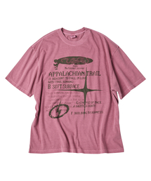 TRAVEL（トラベル）の「Reason Trail Pigment Short Sleeve Tee Magenta（Tシャツ/カットソー）」