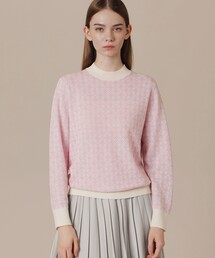 MACKINTOSH LONDON | ブリリアントアンドリュージャカードニットプルオーバー(ニット/セーター)