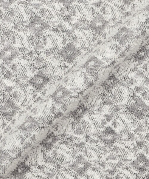 MACKINTOSH LONDON（マッキントッシュ ロンドン）の「ブリリアントアンドリュージャカードニットプルオーバー（ニット/セーター・レディース・ピンク系その他2/グレー系その他・38）」の9枚目の写真