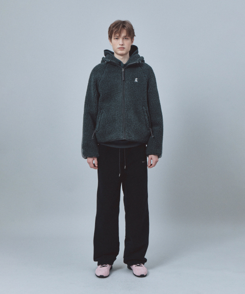 Rest&Recreation(レストアンドレクリエーション)の「FLEECE HOOD ZIP-UP - GREY(パーカー・メンズ・その他・ONE)」の3枚目の写真