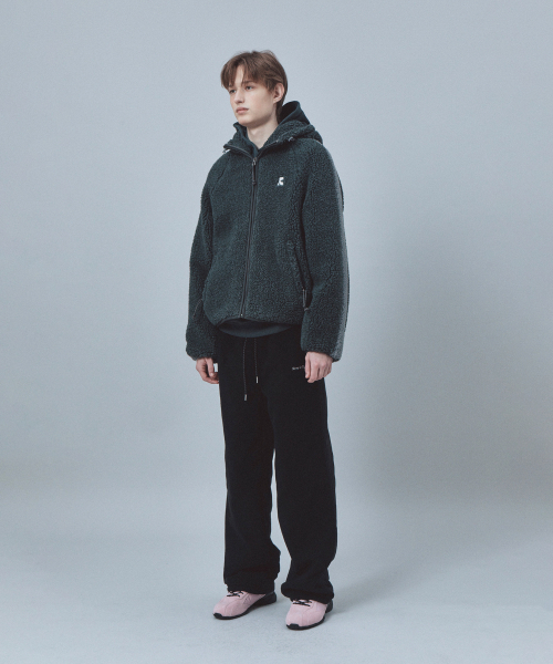 Rest&Recreation(レストアンドレクリエーション)の「FLEECE HOOD ZIP-UP - GREY(パーカー・メンズ・その他・ONE)」の4枚目の写真