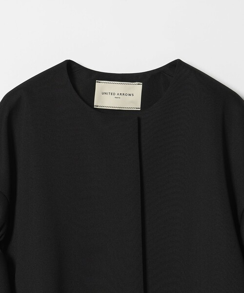 UNITED ARROWS アローズ/SPONGY フレアスリーブ コート/36 UNITED ARROWS（ユナイテッドアローズ） ノーカラーコート コート
