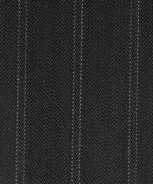 LOEFF（ロエフ）の「＜LOEFF＞ヘリンボン ストライプ フードシャツ UNISEX（シャツ/ブラウス・レディース・ダークグレー・1/0/2）」の7枚目の写真