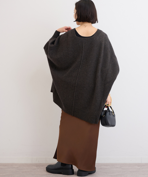 JOURNAL STANDARD relume(ジャーナルスタンダード レリューム)の「《追加2》サテンナロースカート(スカート・レディース・ブラック/ブラウン・36/38)」の22枚目の写真