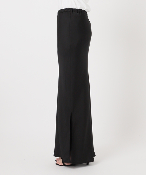 JOURNAL STANDARD relume(ジャーナルスタンダード レリューム)の「《追加2》サテンナロースカート(スカート・レディース・ブラック/ブラウン・36/38)」の3枚目の写真