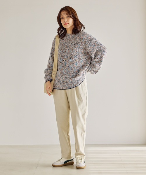 studio CLIP(スタディオクリップ)の「【PUMA】パレルモスニーカー(スニーカー・レディース・ホワイト/ブラウン・MEDIUM/LARGE)」の16枚目の写真