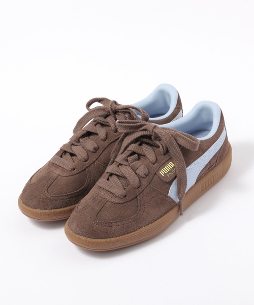 studio CLIP(スタディオクリップ)の「【PUMA】パレルモスニーカー(スニーカー・レディース・ホワイト/ブラウン・MEDIUM/LARGE)」の18枚目の写真