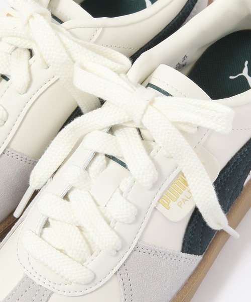 studio CLIP(スタディオクリップ)の「【PUMA】パレルモスニーカー(スニーカー・レディース・ホワイト/ブラウン・MEDIUM/LARGE)」の12枚目の写真
