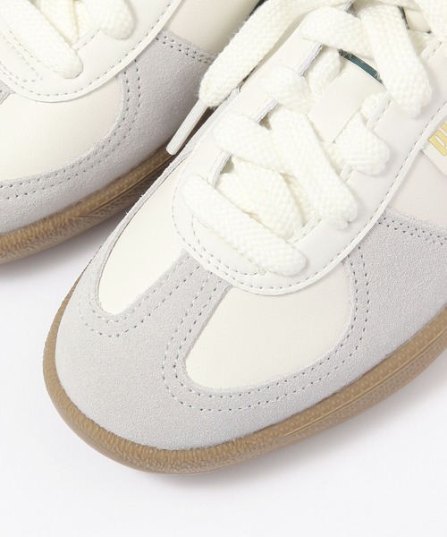 studio CLIP(スタディオクリップ)の「【PUMA】パレルモスニーカー(スニーカー・レディース・ホワイト/ブラウン・MEDIUM/LARGE)」の13枚目の写真