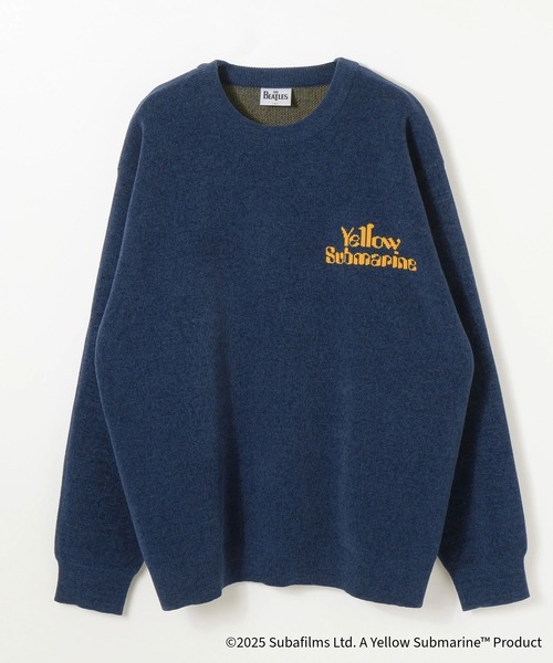 GLOBAL WORK（グローバルワーク）の「THE BEATLES/やわらかリッチモールニット/625301（Tシャツ/カットソー・メンズ・ブラック/ネイビー/オフホワイト/グレイッシュベージュ・SMALL/MEDIUM/LARGE/X-LARGE）」の11枚目の写真