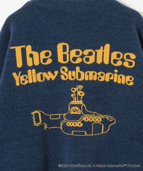 GLOBAL WORK（グローバルワーク）の「THE BEATLES/やわらかリッチモールニット/625301（Tシャツ/カットソー・メンズ・ブラック/ネイビー/オフホワイト/グレイッシュベージュ・SMALL/MEDIUM/LARGE/X-LARGE）」の14枚目の写真