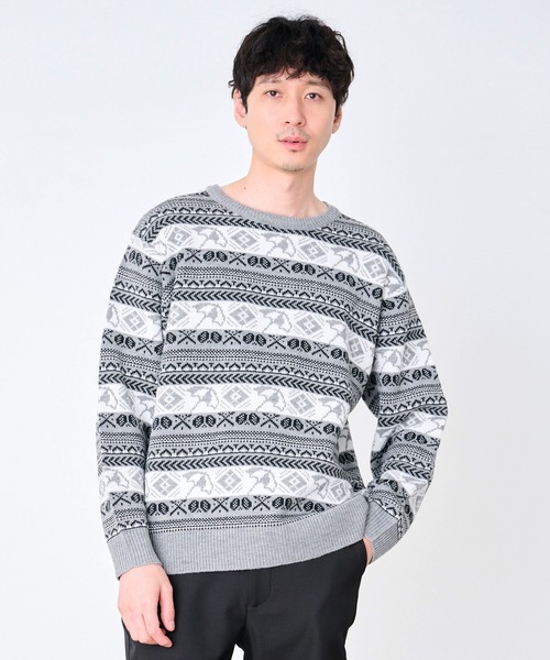 セール】AP フェアアイル シェア プルオーバーニット（ニット/セーター