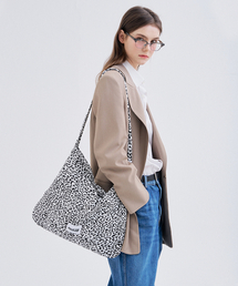 LEOPARD ECO CROSS BAG_BLACK