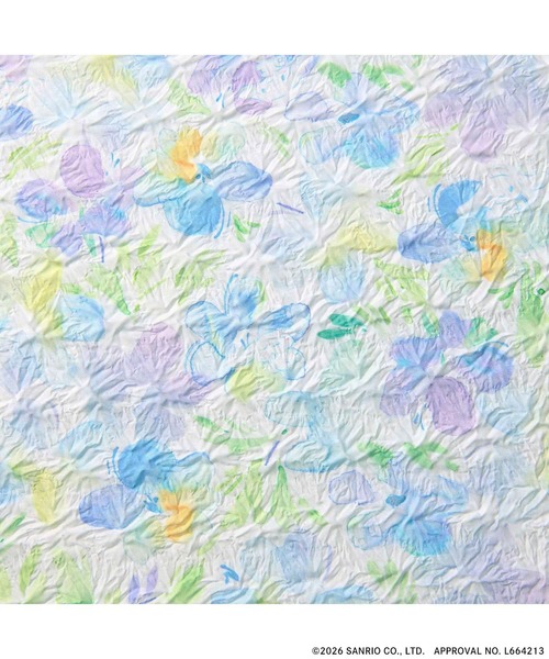 Wpc. Patterns(ダブリュピーシーパターンズ)の「サンリオキャラクターズ × Wpc. Patterns しぼりバッグ(エコバッグ/サブバッグ・レディース・サックスブルー/ピンク・FREE)」の19枚目の写真