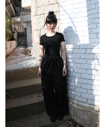 Heart Pumpkin Dress (Black)