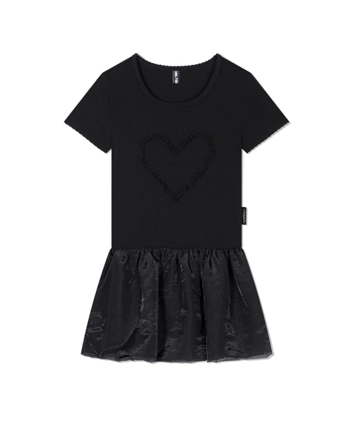 UGLY SHADOW（アグリーシャドウ）の「Heart Pumpkin Dress (Black)（ワンピース・レディース・その他・FREE）」の5枚目の写真