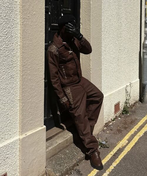 NOT4NERD(ノットフォーナード)の「Python Layered Denim Jacket - Brown(デニムジャケット・レディース・その他・MEDIUM/LARGE/X-LARGE)」の3枚目の写真