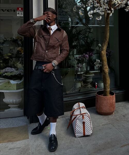 NOT4NERD(ノットフォーナード)の「Python Layered Denim Jacket - Brown(デニムジャケット・レディース・その他・MEDIUM/LARGE/X-LARGE)」の4枚目の写真