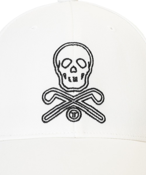 MARK & LONA（マークアンドロナ）の「Lexa Emblem Cap | MEN and WOMEN（キャップ・メンズ・ホワイト/ブラック・SMALL/MEDIUM）」の5枚目の写真