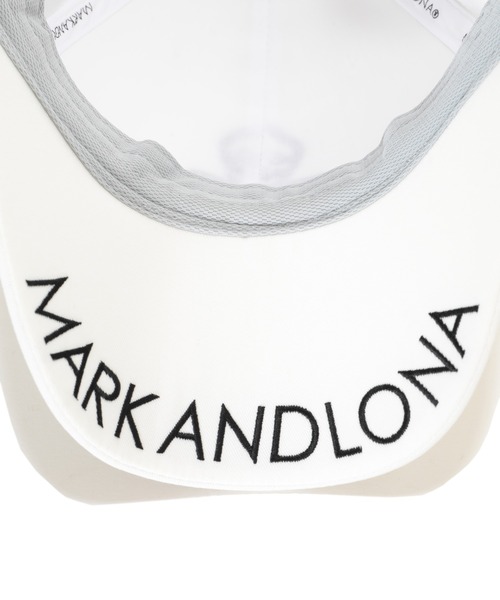 MARK & LONA（マークアンドロナ）の「Lexa Emblem Cap | MEN and WOMEN（キャップ・メンズ・ホワイト/ブラック・SMALL/MEDIUM）」の9枚目の写真