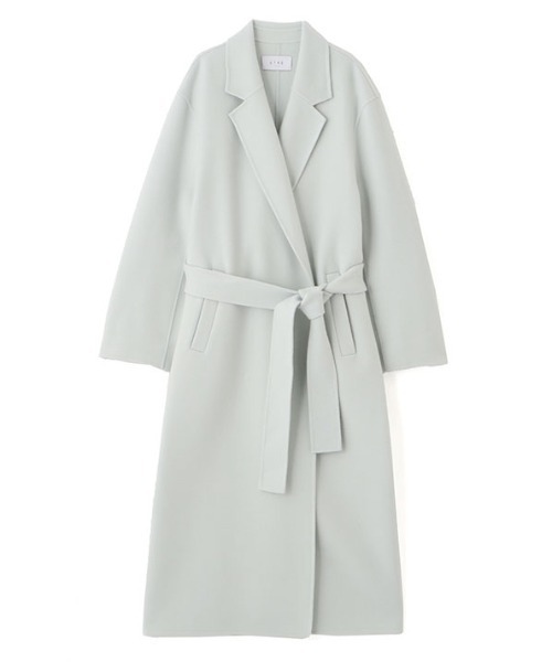 ETRE TOKYO（エトレトウキョウ）の「メルトンロングリバーコート（その他アウター・レディース・ライトブルー/キャメル/ネイビー・S/M）」の16枚目の写真