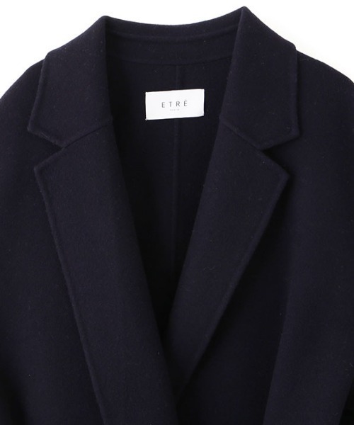 ETRE TOKYO（エトレトウキョウ）の「メルトンロングリバーコート（その他アウター・レディース・ライトブルー/キャメル/ネイビー・S/M）」の20枚目の写真