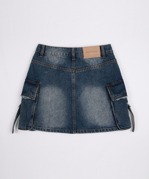 DECET WOMEN(デケット ウーマン)の「カーゴミニスカート DCSK004BlueA(スカート・レディース・その他・X-SMALL/SMALL/MEDIUM)」の14枚目の写真