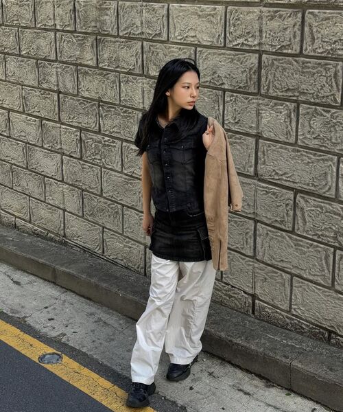 DECET WOMEN(デケット ウーマン)の「カーゴミニスカート DCSK004BlueA(スカート・レディース・その他・X-SMALL/SMALL/MEDIUM)」の5枚目の写真