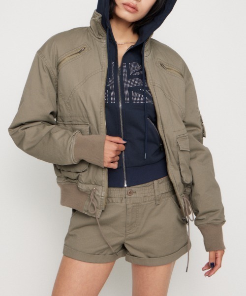 LAGUA GEM ラグアジェム SCRATCH VINTAGE ブルゾン LAGUA GEM