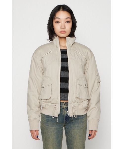 STITCH STRIPE ブルゾン（ブルゾン）｜LAGUA GEM（ラグアジェム）の