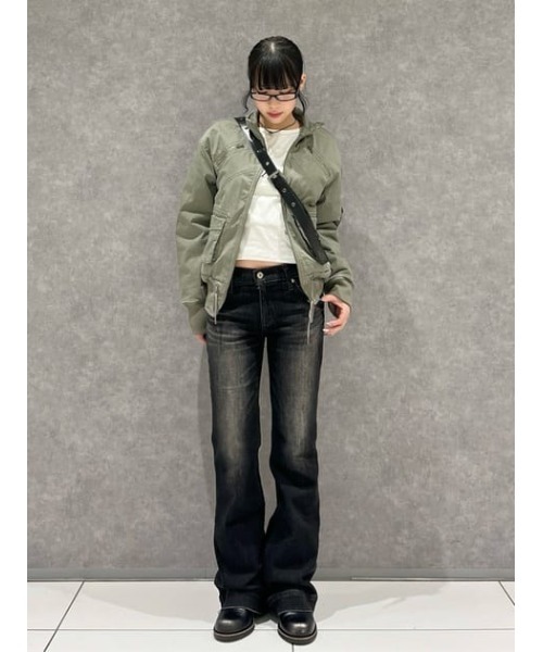 STITCH STRIPE ブルゾン（ブルゾン）｜LAGUA GEM（ラグアジェム）の