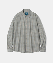 Diamond Layla（ダイアモンドレイラ）の「GRACIE GLEN CHECK SHIRT S99 BEIGE GRAY（シャツ/ブラウス）」