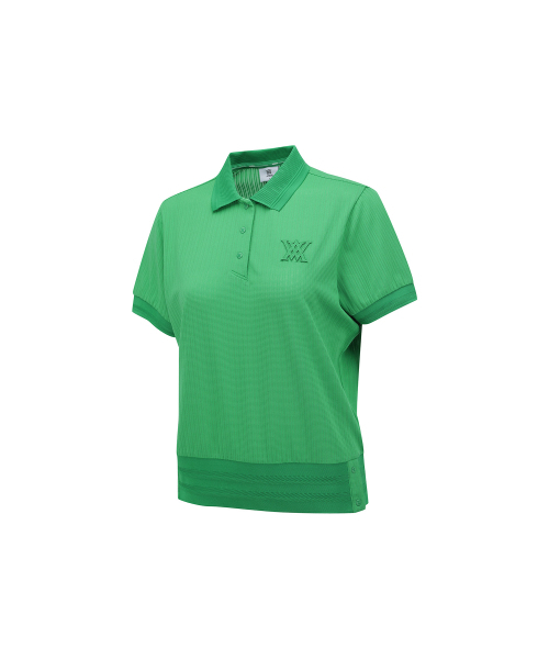 ANEW GOLF（アニューゴルフ）の「WOMEN SM TRENDY FIT SHORT T-SHIRT_GN（ポロシャツ・レディース・その他・X-SMALL/SMALL/MEDIUM）」の3枚目の写真