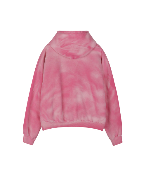 SUNDAY FRUIT MARKET（サンデーフルーツマーケット）の「SUNDAY DYEING HOODIE PINK（パーカー・メンズ・その他・MEDIUM/LARGE）」の2枚目の写真
