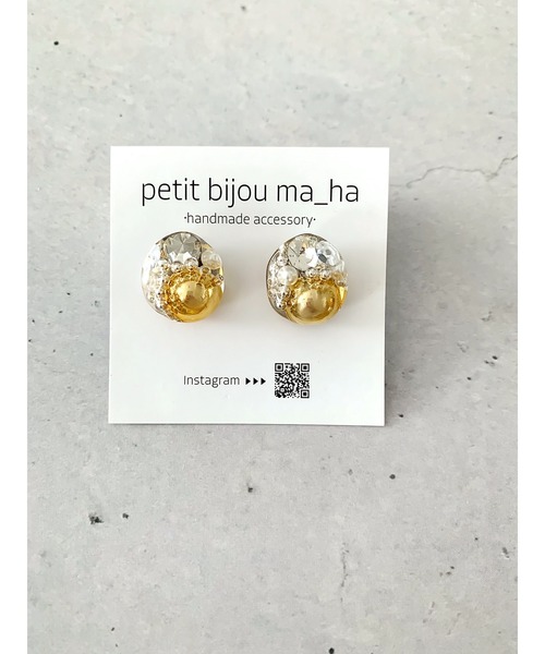 tone(トーン)の「【petitbijou ma_ha】ビジューピアス(ピアス(両耳用)・レディース・その他1/その他2/その他3/その他5/その他4/その他6/その他8/その他9/その他7・FREE)」の3枚目の写真